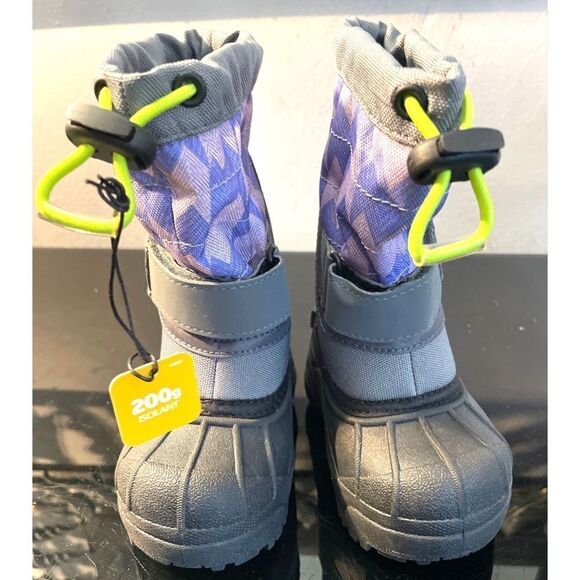 Columbia Powderbug Plus II Print Toddler Waterproof Winter Boots Size 5M. NEW - Picture 1 of 11